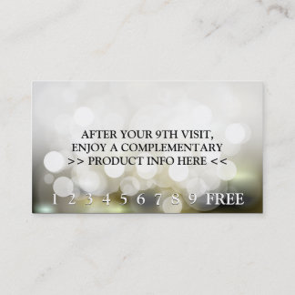 Lochkarte Treuekarte