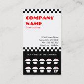 Lochkarte Treuekarte (Rückseite)