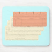 Lochkarten-Mousepad Mousepad (Vorne)