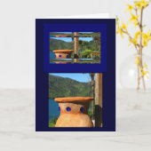 Lochmara View Grußkarte Karte (Gelbe Blume)