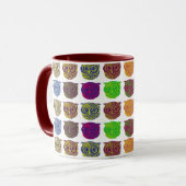Lochmuster Tasse (Vorderseite Links)