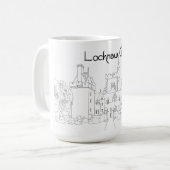 Lochnaw Castle Scotland Kaffeetasse (Vorderseite Links)