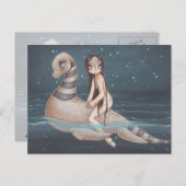 Lochness Fantasy Fantasy Gothic Art Postcard Postkarte (Vorne/Hinten)