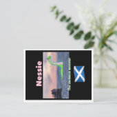 Lochness-Monster-Postcard Postkarte (Stehend Vorderseite)