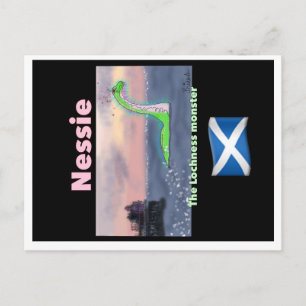 Lochness-Monster-Postcard Postkarte
