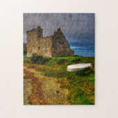 Lochranza Schloss, Insel Arran Puzzlen Puzzle (Vertikal)