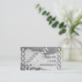 Lochstempel Treuekarte (Stehend Vorderseite)