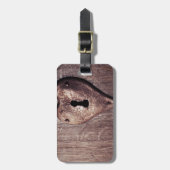 Lock Heart Gepäckanhänger (Vorderseite vertikal)