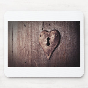Lock Heart Mousepad