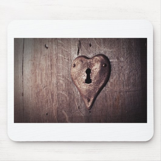 Lock Heart Mousepad (Vorne)