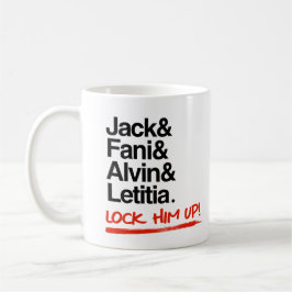 Lock Ihm Up: Jack und Fani und Alvin und Letitia Kaffeetasse