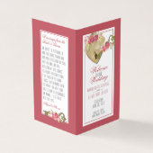 Lock & Key Wedding Suite Programm (Vorderseite)