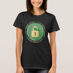 Lock Picking Expert Picker Locks Pick Raglan T-Shirt
