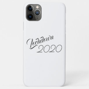 Lockdown 2020 Black & White Trendy Case-Mate iPhone Hülle