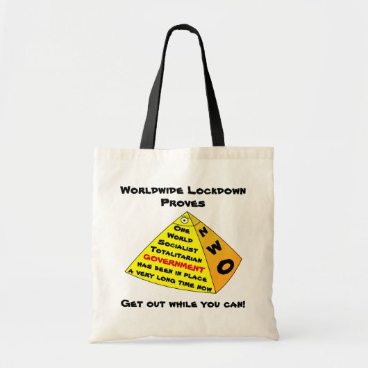 Lockdown-Tasche weltweit Tragetasche (Vorne)