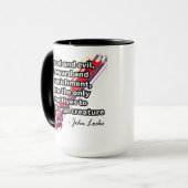 Locke Tasse (Vorderseite Links)