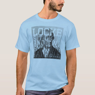 Locke Vorrat und zwei rauchende Fässer T-Shirt