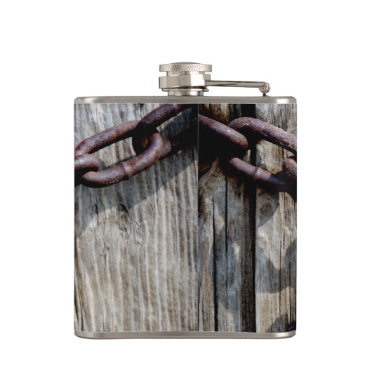 Locked Flachmann (Rückseite)