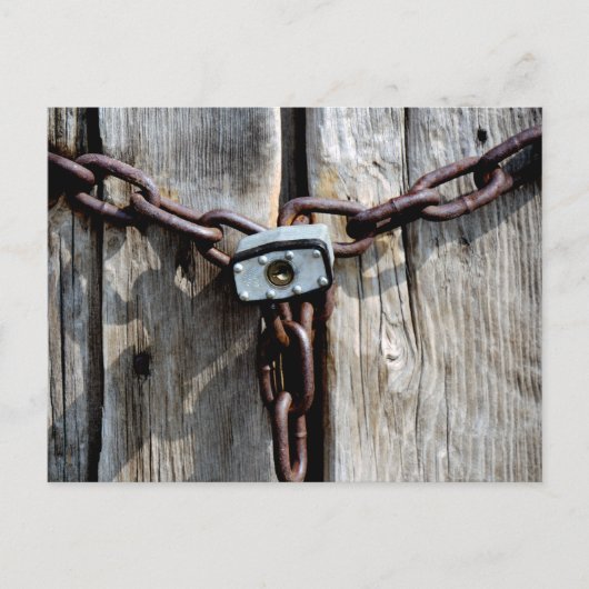 Locked Postkarte (Vorderseite)