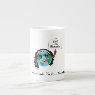 Locken für Menschlichkeits-Tasse Porzellantasse