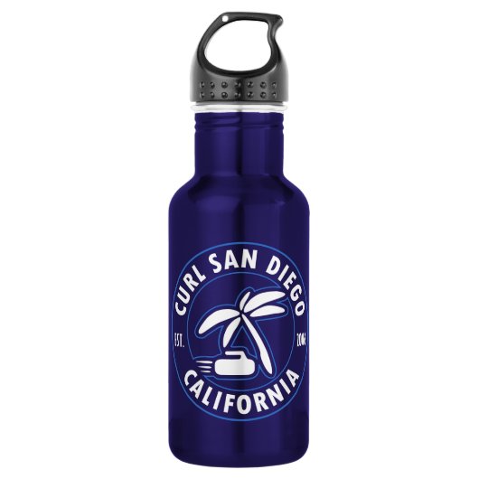 Locken-San Diego Wasser-Flasche Trinkflasche (Vorderseite)