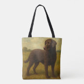 Lockenhaar-Retriever Tasche (Rückseite)