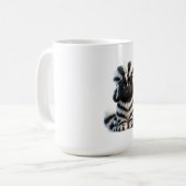 Lockenkopf-Chaos Kaffeetasse (Vorderseite Links)