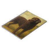 Lockenmantel-Retriever Notizblock (Linke Seite)