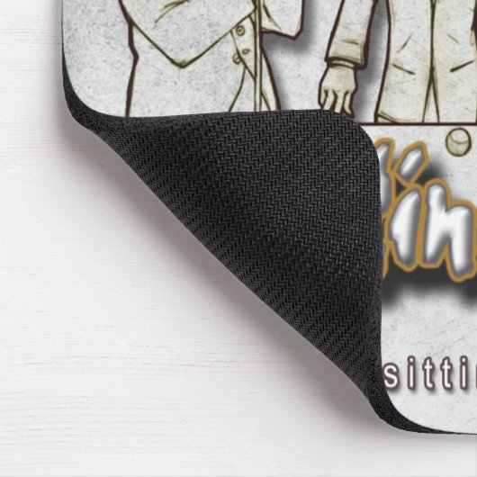 Lockenten "der Quaken-Satz" Mousepad (Ecke)