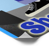 Locker 17 Fun Design Cover Art Statement Poster (Ecke)