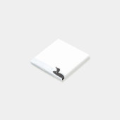 Locker Entwurf Post-it Klebezettel (angewinkelt)