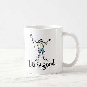 "Locker ist gut. "Tasse Kaffeetasse