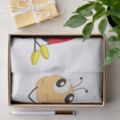 "LOCKER KÄFER" MARIENKÄFER SEIDENPAPIER (Geschenk)