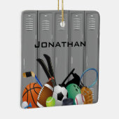 Locker Room Design Ornament (Rechts)