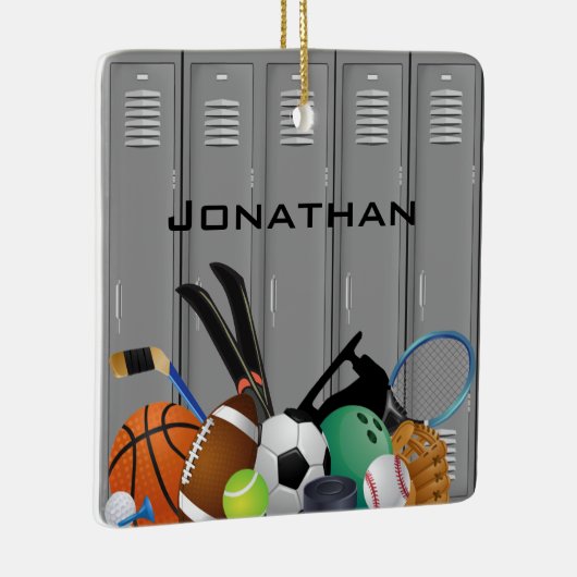 Locker Room Design Ornament (Rechts)