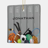 Locker Room Design Ornament (Links)