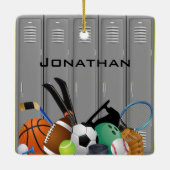 Locker Room Design Ornament (Rückseite)