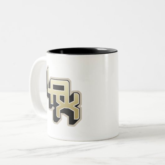 Lockere Fusion Zweifarbige Tasse (Vorderseite Links)