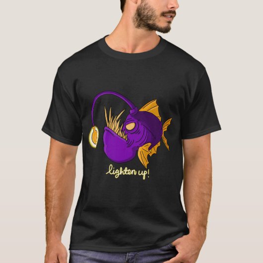 Lockerer Anglerfisch T-Shirt (Vorderseite)