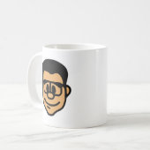 LockergnomeHead Kaffeetasse (Vorderseite Links)