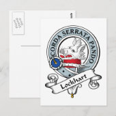 Lockhart Clan Abzeichen Postkarte (Vorne/Hinten)