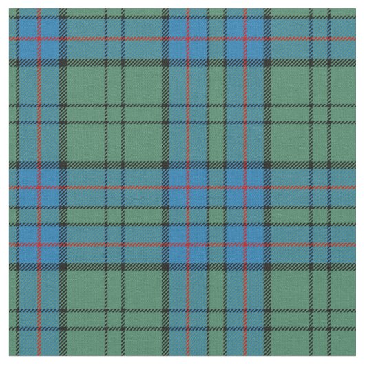 Lockhart Tartan-Druck Stoff (Nahaufnahme)