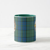 Lockhart Tartan und Abzeichen Tasse (Zentrum)