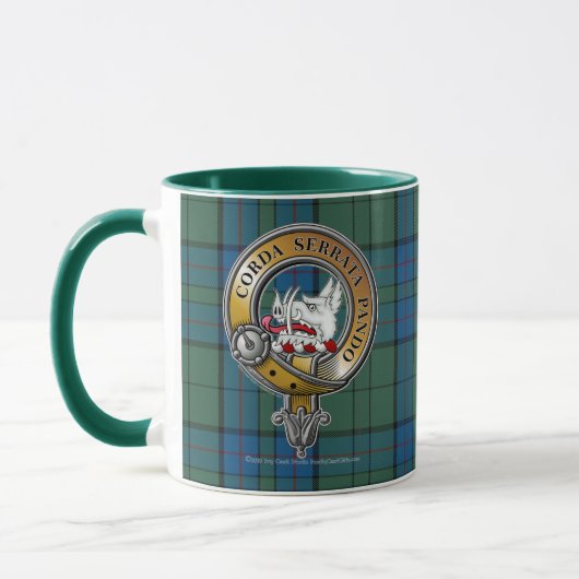 Lockhart Tartan und Abzeichen Tasse (Links)