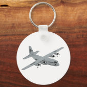 Lockheed C-130 Hercules Schlüsselanhänger (Vorderseite)