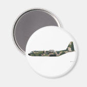 Lockheed C-130 Hercules Vietnam Magnet (Vorderseite/Rückseite)