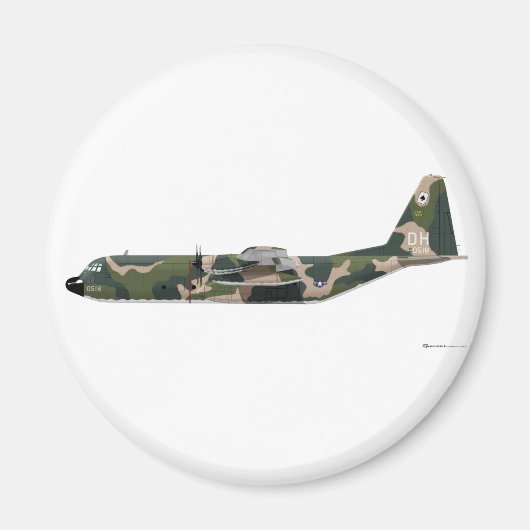 Lockheed C-130 Hercules Vietnam Magnet (Vorne)