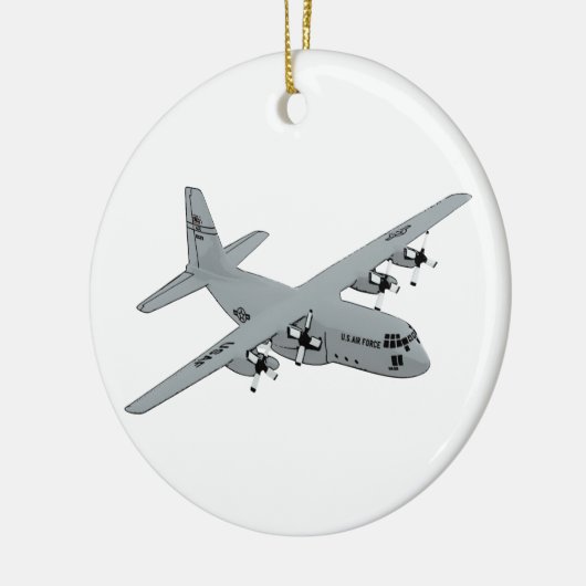 Lockheed C-130 Herkules Keramikornament (Links)