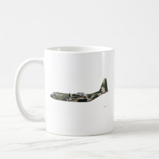 Lockheed C-130 Herkules Vietnam Kaffeetasse (Links)