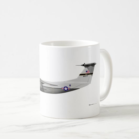 Lockheed C-141A Starlifter Kaffeetasse (VorderseiteRechts)
